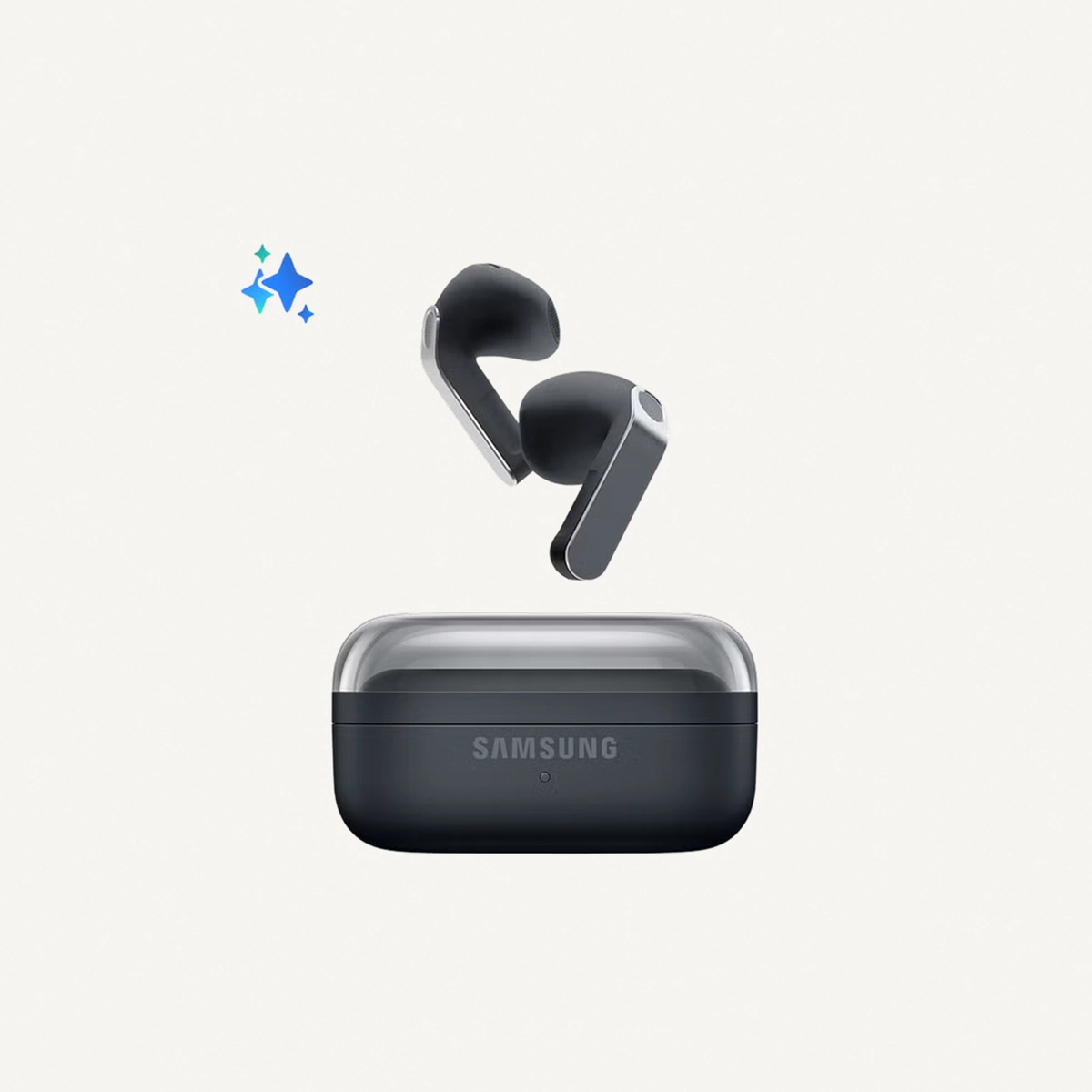 Samsung Galaxy Buds4, Real Metal Blade, 1-way Speaker, Super Clear Call, Adaptive Noise Control, Seamless Connection Black-0-0