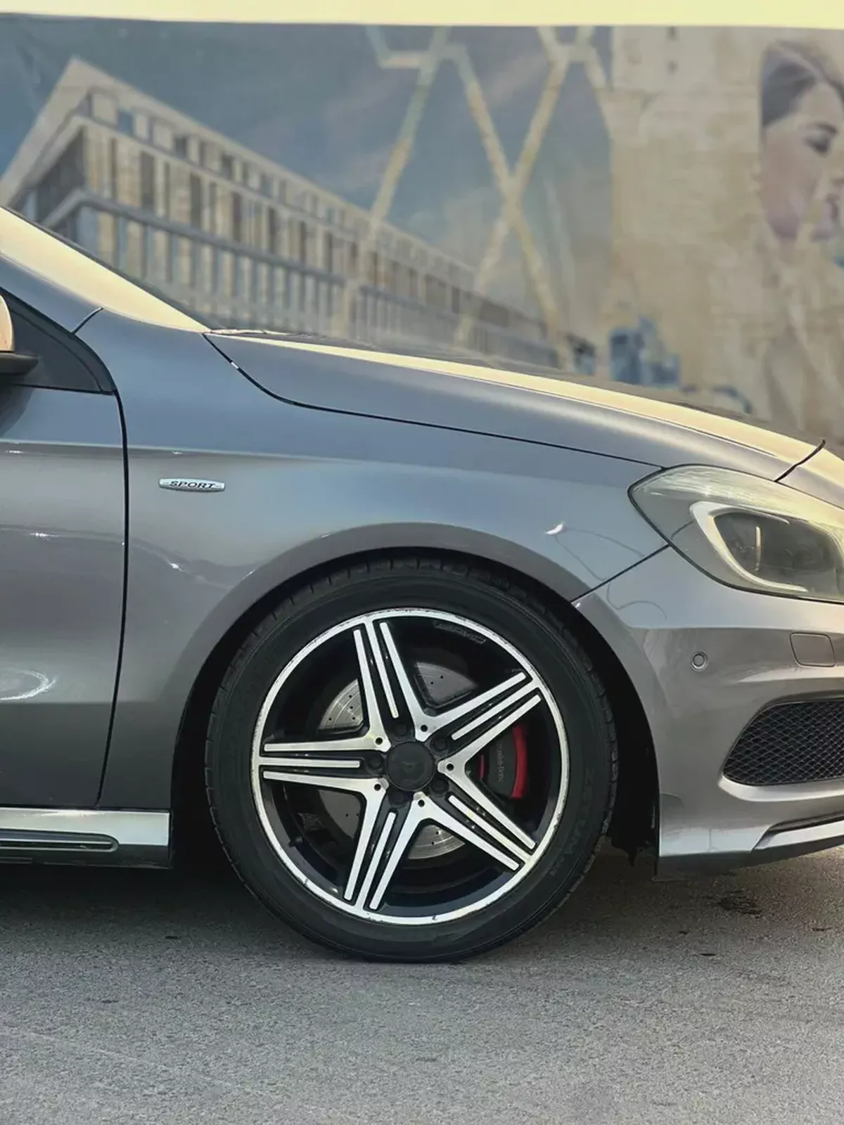 مرسيدس بنز A250 مواصفات خليجية 2014 بحالة جيدة-7-7