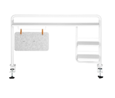 Navodesk NAVO Universal Clamp On Desk Shelf for Home Office, Desk Tray with C Clamp-2