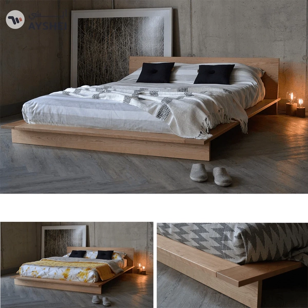 Oregan Low Bed, Ash Veneer