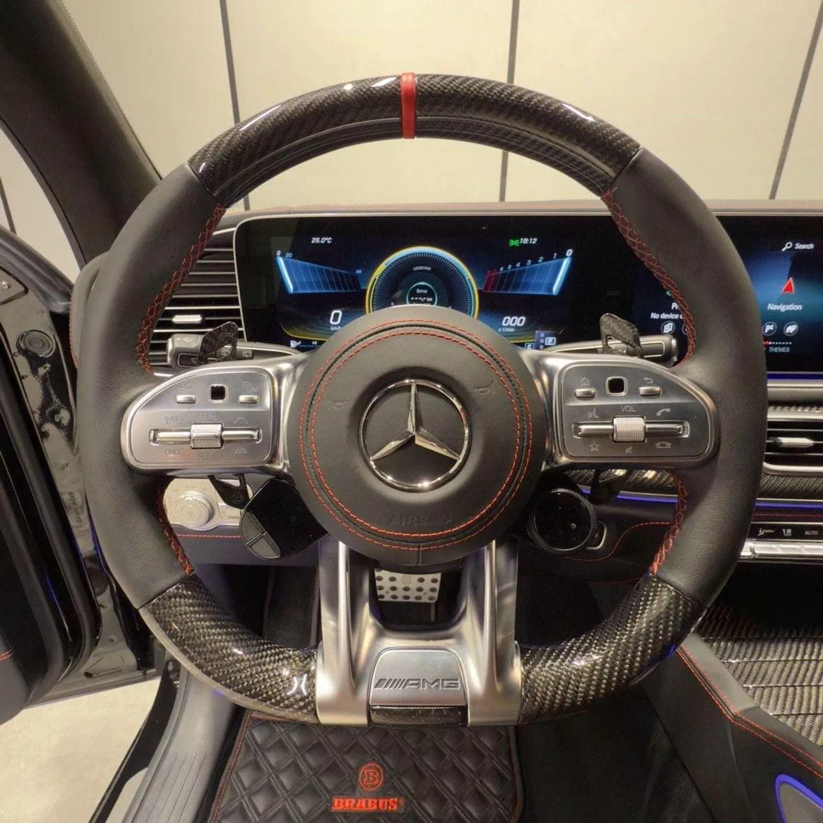 Mercedes Benz GLS63 AMG BRABUS Mercedes-Benz GLS 63 AMG 2023 European specs-12-0