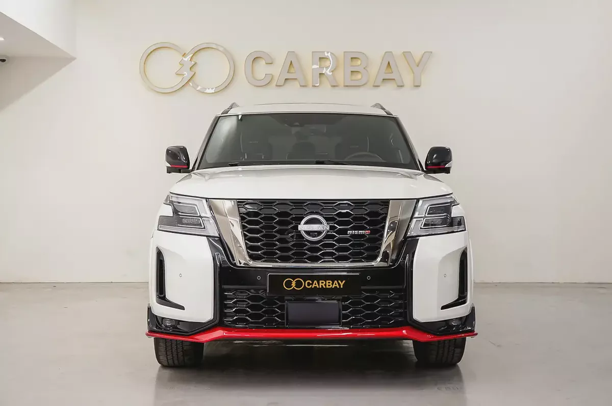 AED 3274 PM | NISSAN PATROL NISMO 2022 | UNDER WARRANTY & SERVICE PACKAGE JUNE 2027 | GCC-1-1