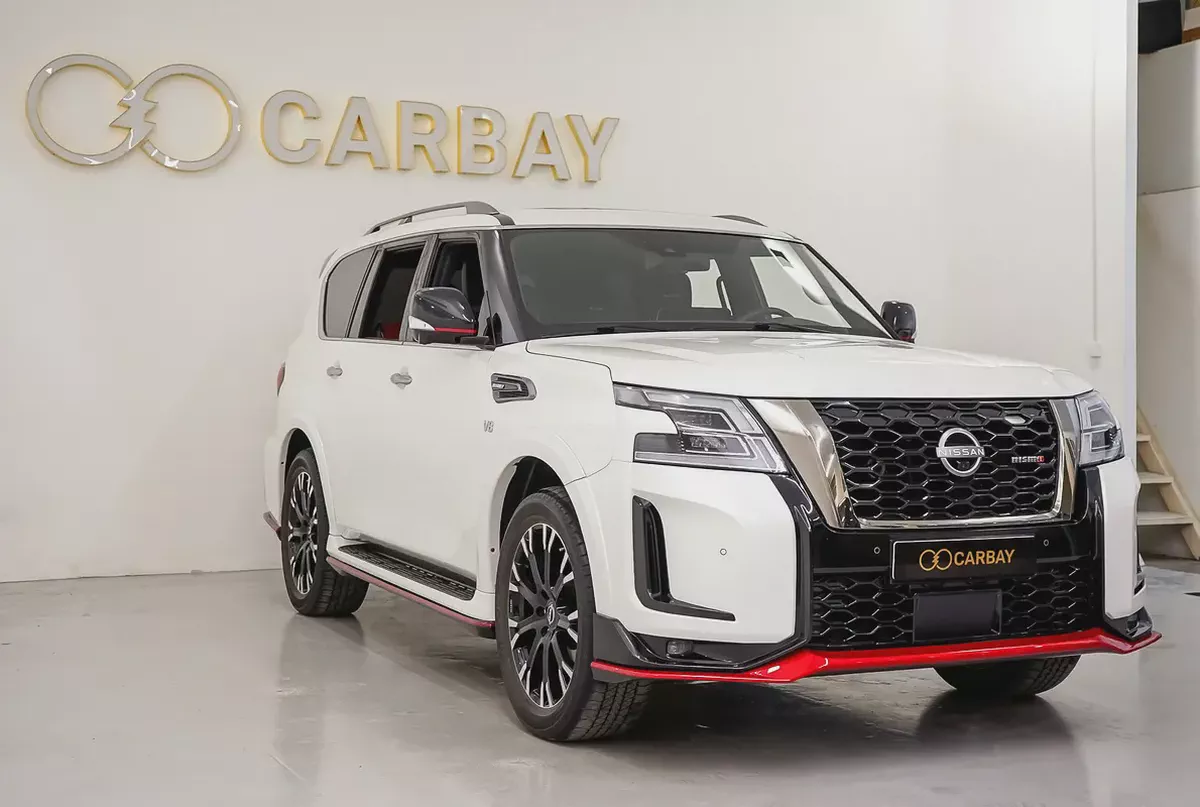 AED 3274 PM | NISSAN PATROL NISMO 2022 | UNDER WARRANTY & SERVICE PACKAGE JUNE 2027 | GCC-2-2