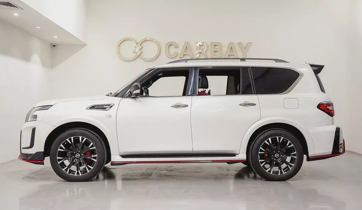 AED 3274 PM | NISSAN PATROL NISMO 2022 | UNDER WARRANTY & SERVICE PACKAGE JUNE 2027 | GCC-3-3