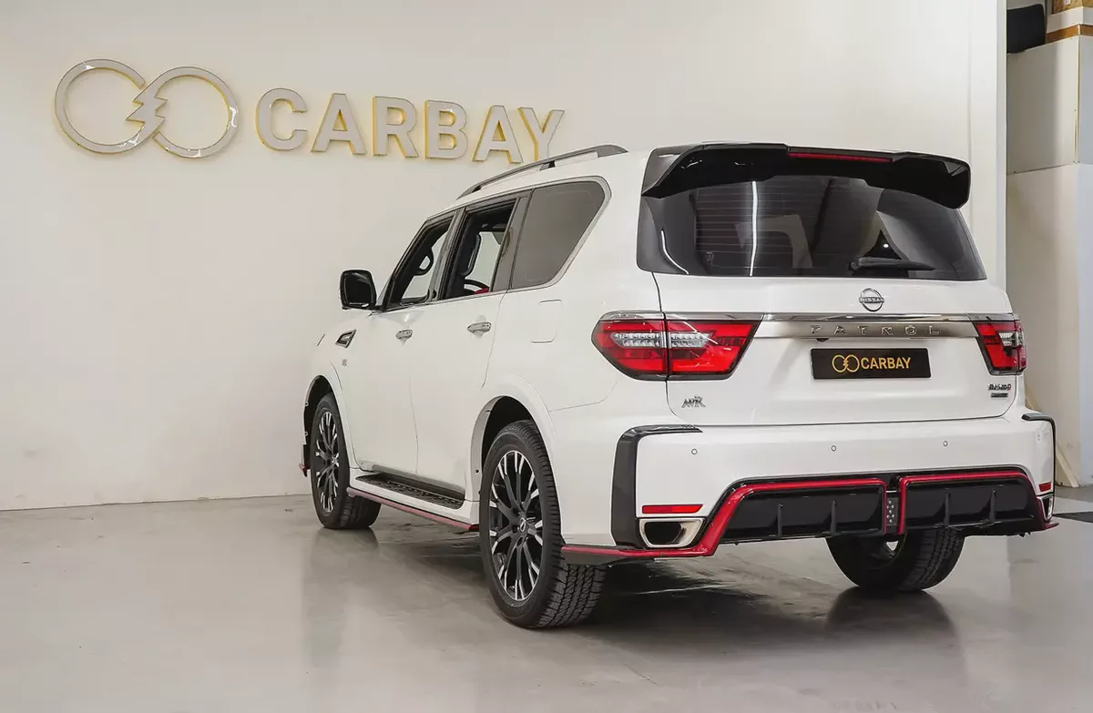 AED 3274 PM | NISSAN PATROL NISMO 2022 | UNDER WARRANTY & SERVICE PACKAGE JUNE 2027 | GCC-6-6