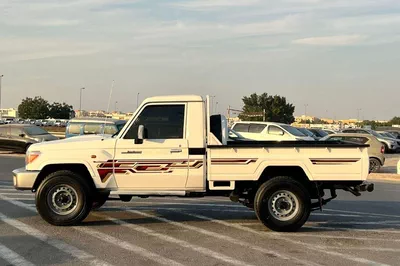 Toyota Land Cruiser Pick Up  2018 Toyota Land Cruiser Pick up - Single Cabin - 4.0L V6 - AWD 4x4 - Patrol Manual - Fully Maintain-3