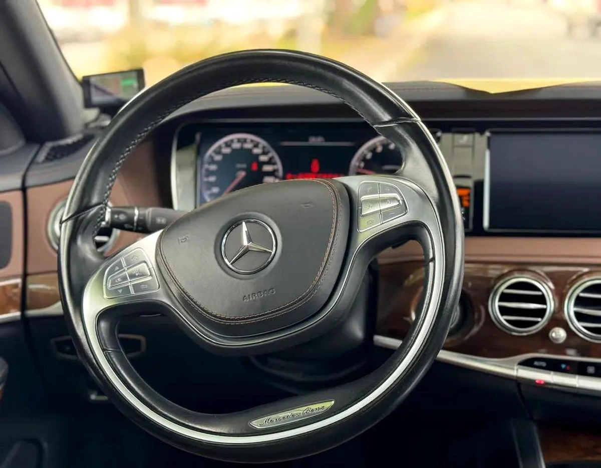 BENZ S400 H | 2015 | BROWN INTERIOR | JAPAN IMPORT | CLEAN TITLE |