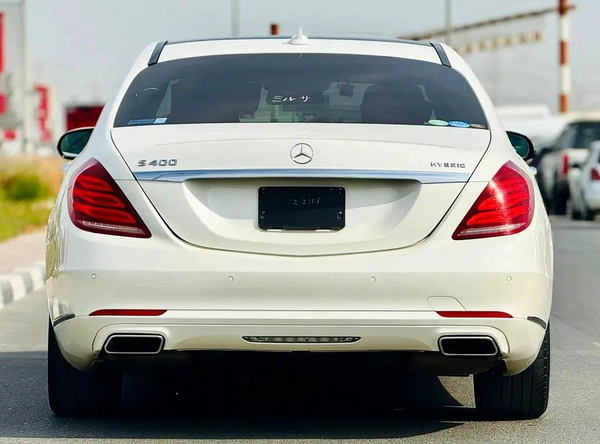 BENZ S400 H | 2015 | BROWN INTERIOR | JAPAN IMPORT | CLEAN TITLE |