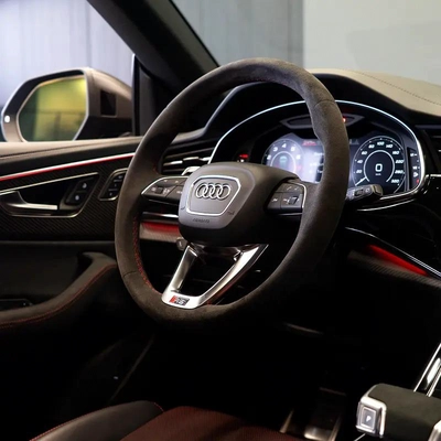 AED 12,840 pm • 0% Down payment • Audi RS Q8 Performance • Agency warranty-9