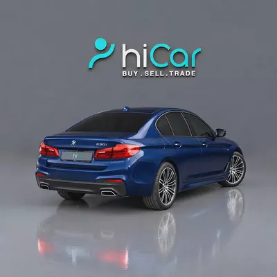 2019 BMW 530i M Sport | GCC Specs | Low Mileage | Pristine Condition-2