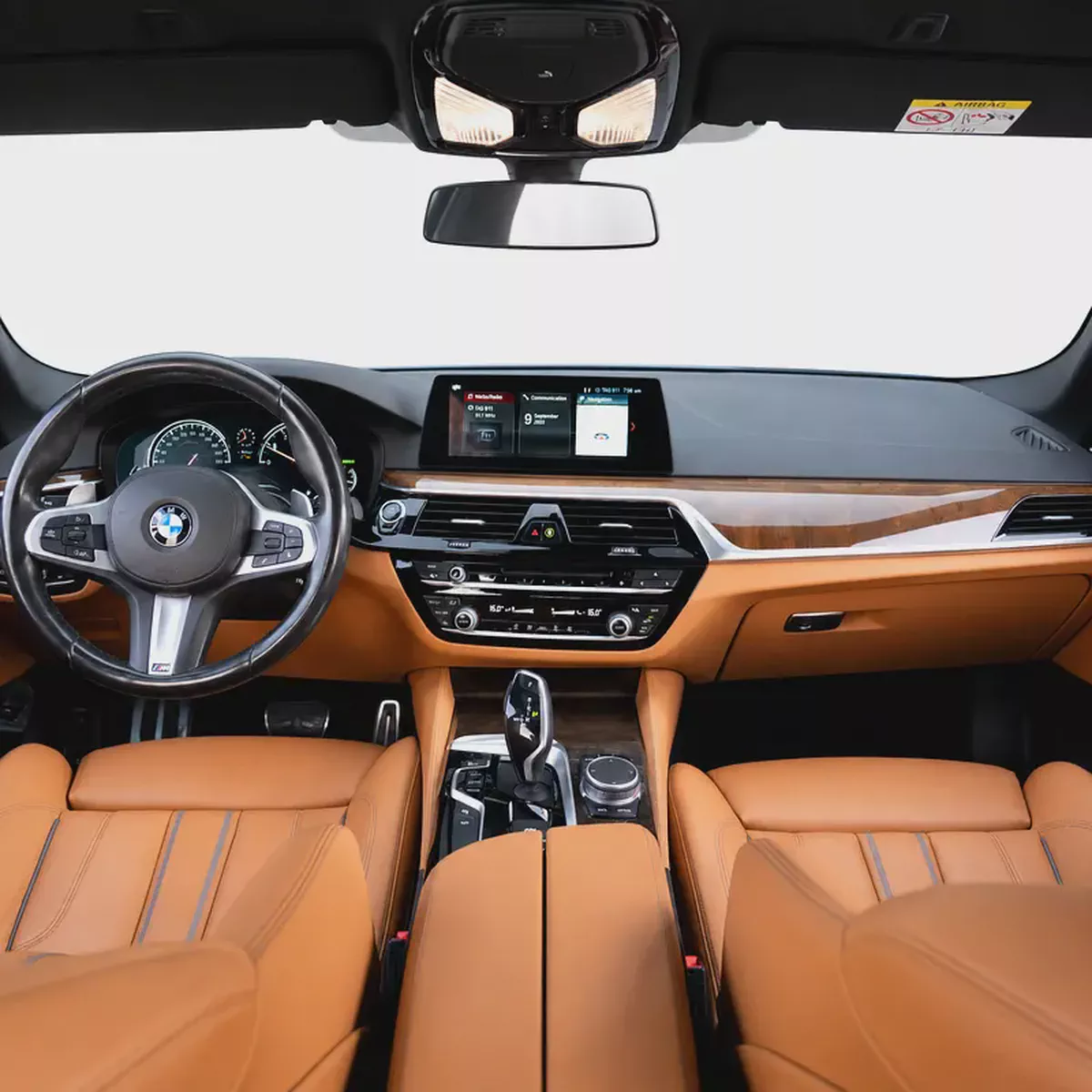 2019 BMW 530i M Sport | GCC Specs | Low Mileage | Pristine Condition-6-6