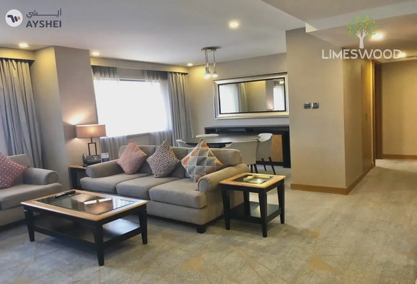 HOTEL APARTMENT FOR RENT IN CORNICHE DEIRA, DEIRA Large 2BR Furnished all bills included near metro