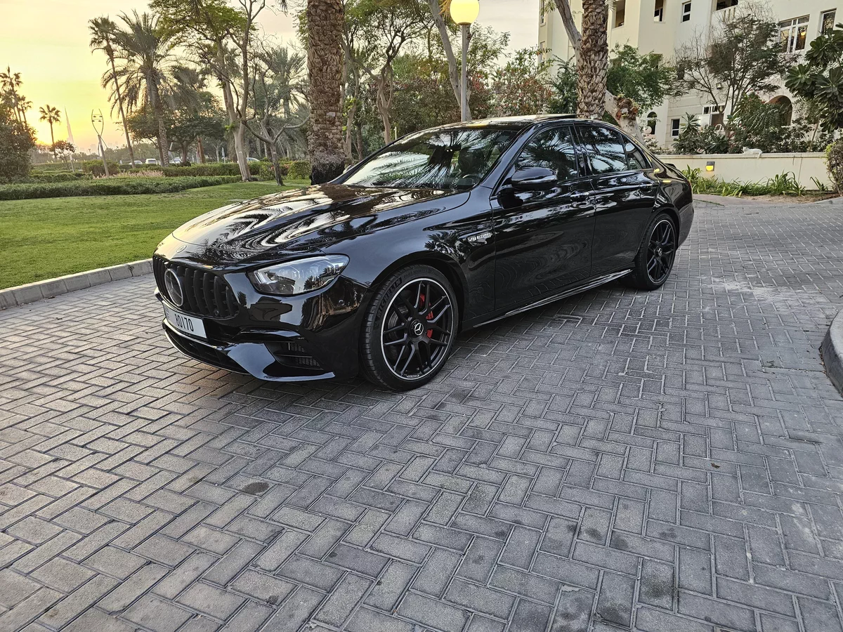 2022 Mercedes E63s AMG under warranty GCC-2-2