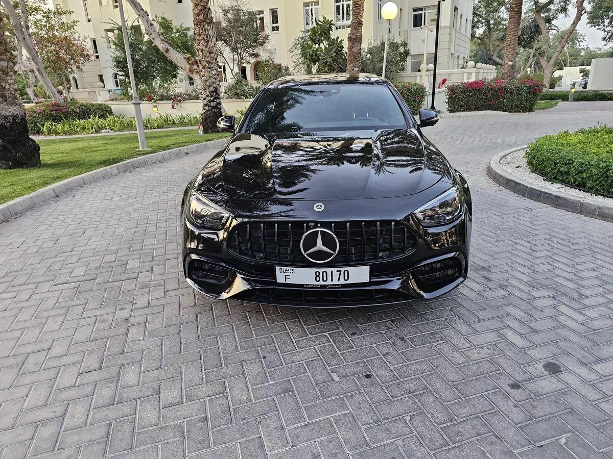 2022 Mercedes E63s AMG under warranty GCC-1-1