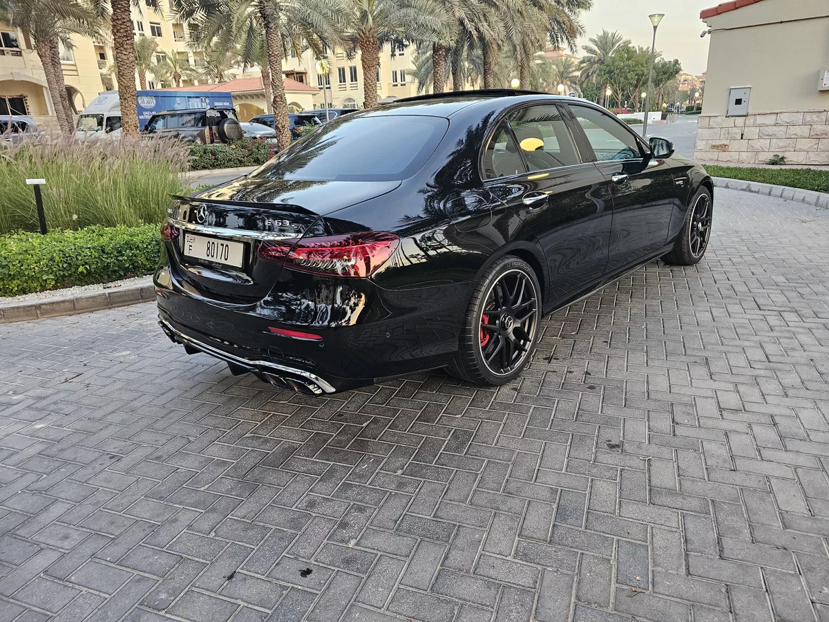 2022 Mercedes E63s AMG under warranty GCC-3-3