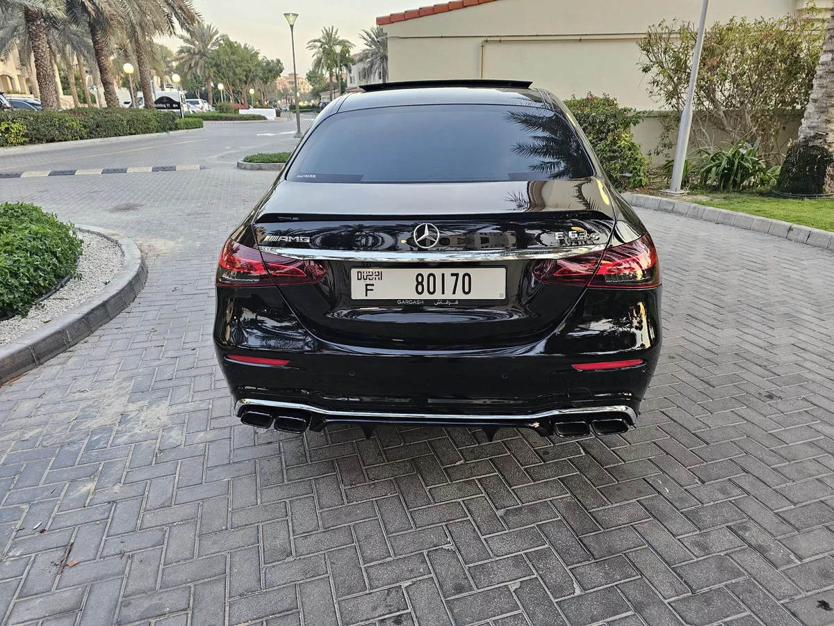 2022 Mercedes E63s AMG under warranty GCC-6-6