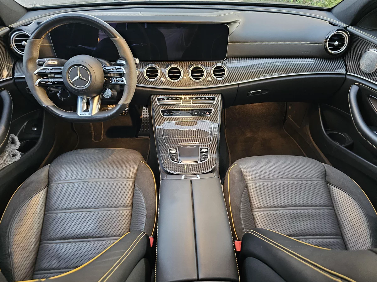 2022 Mercedes E63s AMG under warranty GCC