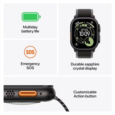 Apple Watch Ultra 3 GPS + Cellular 49mm (Middle East Version)-3