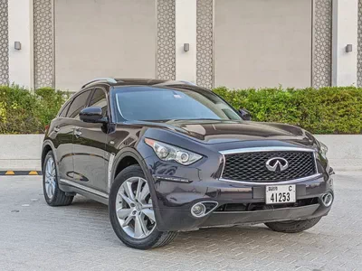 Infiniti QX 70 2017 GCC Full Option TOP With Rear Entertainment Premium Condition With Low KM-2