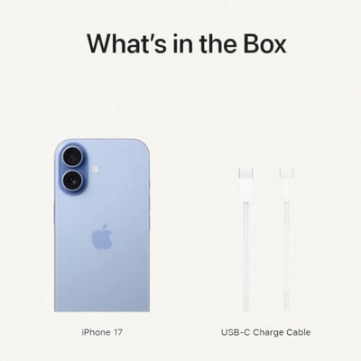 Apple iPhone 17 256GB Mist Blue 5G (eSim only) With FaceTime - International Version-2