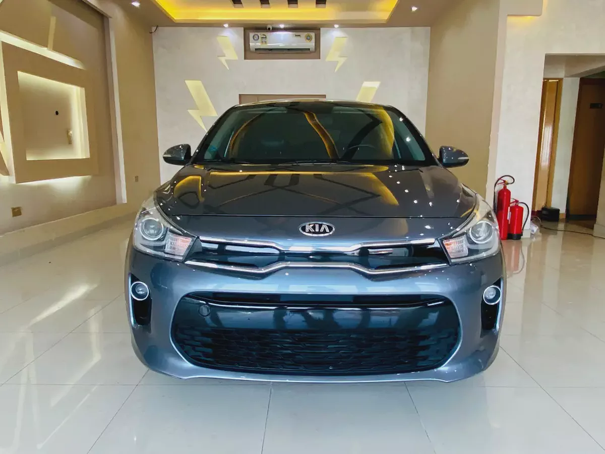 Stunning Kia Rio GT-Line 2021 | GCC Specs | Low Mileage | Top Option-7-7