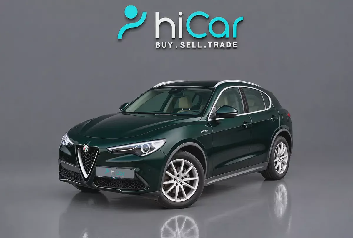 1,244 P.M • 0% Downpayment • Alfa Romeo Stelvio Super • 1 Year Warranty