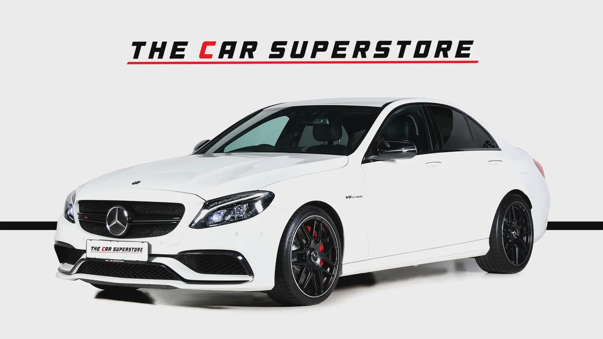 2017-MERCEDES BENZ C63 AMG-FULL SERVICE HISTORY-IMMACULATE CAR-3-3