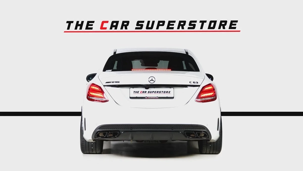 2017-MERCEDES BENZ C63 AMG-FULL SERVICE HISTORY-IMMACULATE CAR