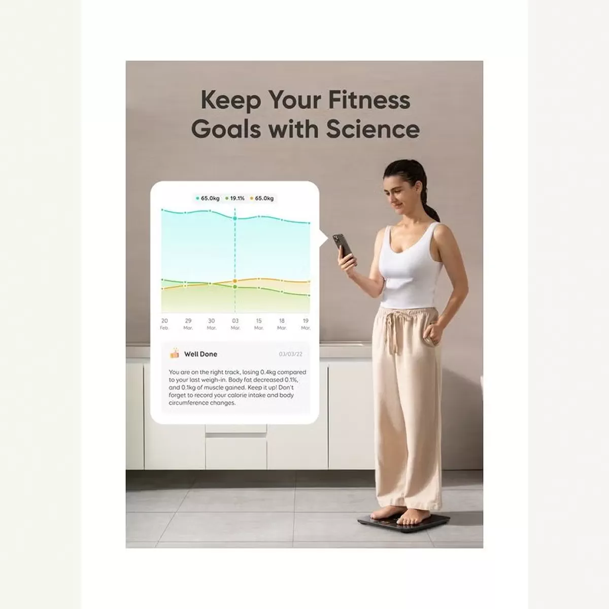 EUFY Wi-Fi Fitness Tracking Smart Scale P3 Intelligent Analysis 3d Virtual Body Mode Bluetooth Weight Scale And 16 Measurement Digital Scale With Heart Rate-4-4