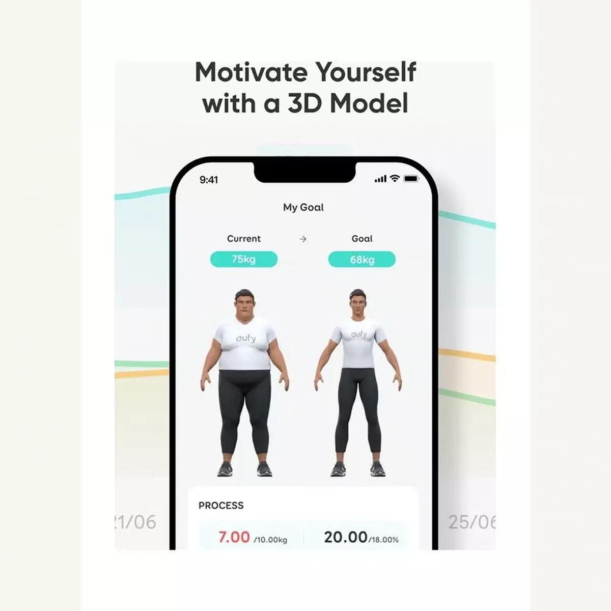 EUFY Wi-Fi Fitness Tracking Smart Scale P3 Intelligent Analysis 3d Virtual Body Mode Bluetooth Weight Scale And 16 Measurement Digital Scale With Heart Rate-2-2