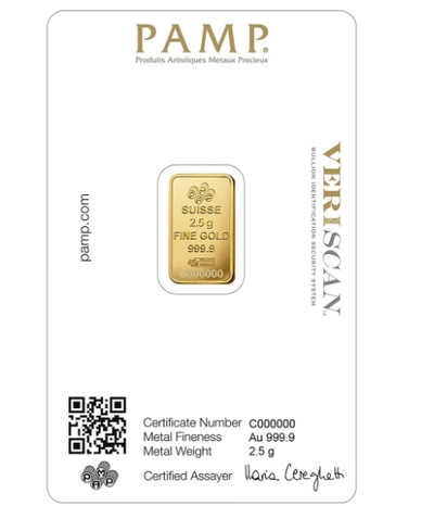 PAMP 24KT - 2.5g Suisse Pamp-1