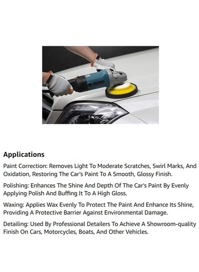 ABBASALI Electric Car polisher machine Buffing machine for home complete set-2