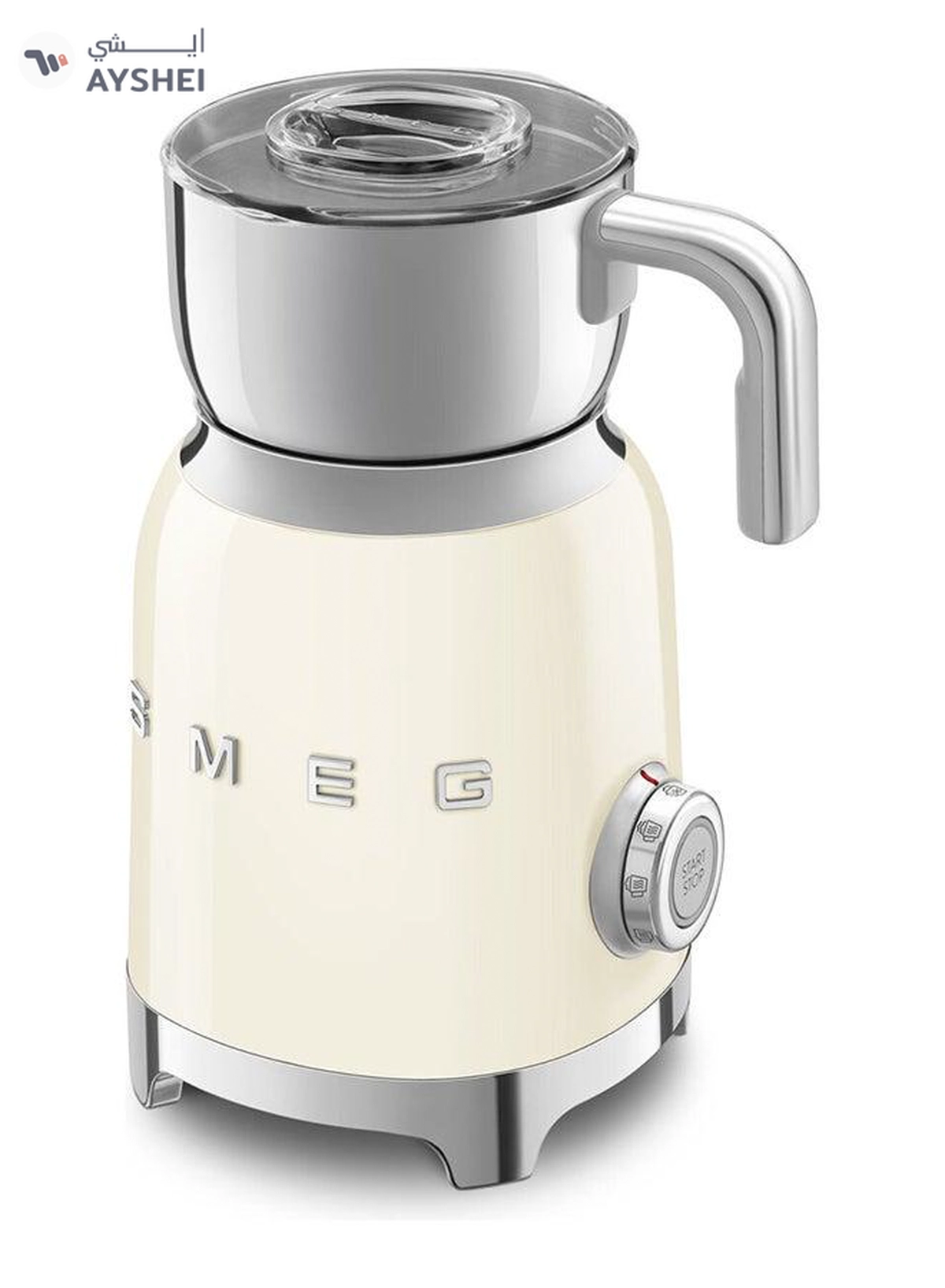 smeg 50’s Retro Style Milk Frother 1.1 L 500 W MFF11CRAU Cream-1-1