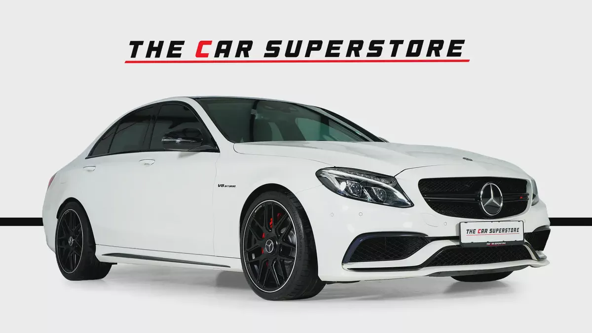 2017-MERCEDES BENZ C63 AMG-FULL SERVICE HISTORY-IMMACULATE CAR-1-1