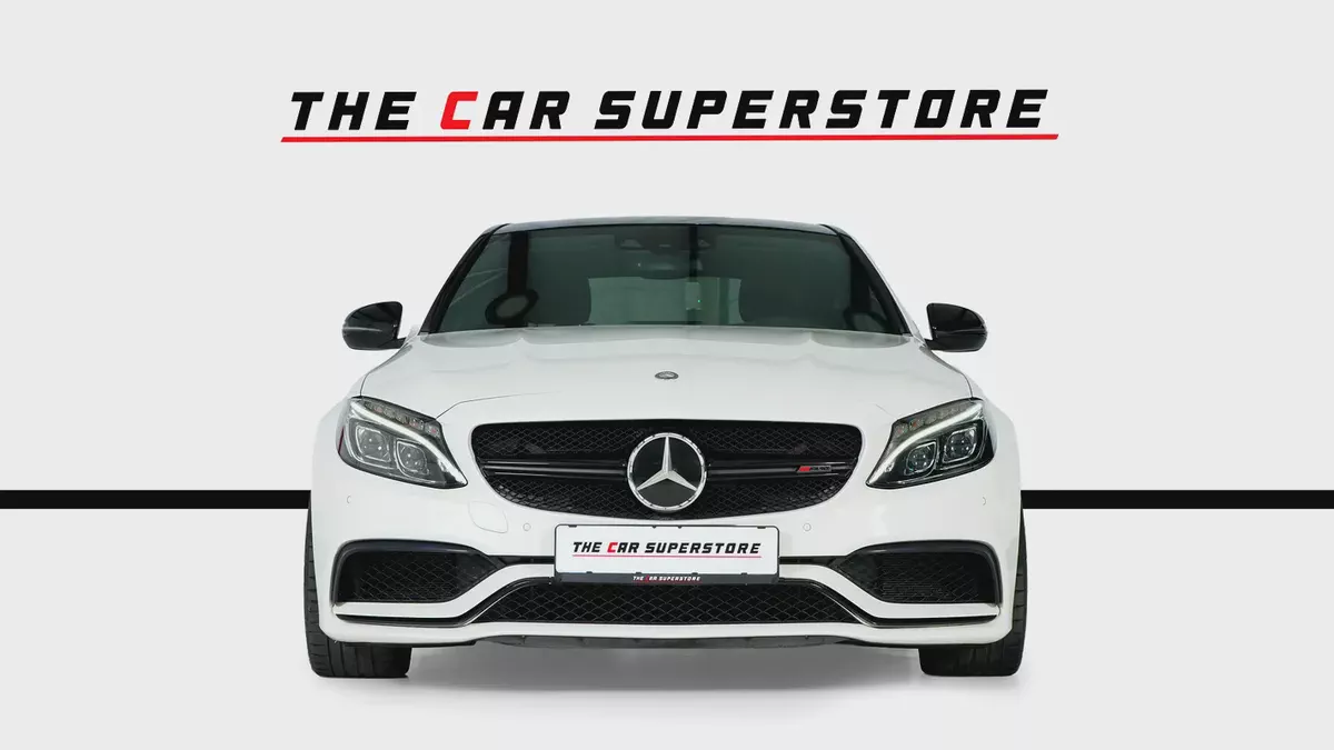 2017-MERCEDES BENZ C63 AMG-FULL SERVICE HISTORY-IMMACULATE CAR-2-2