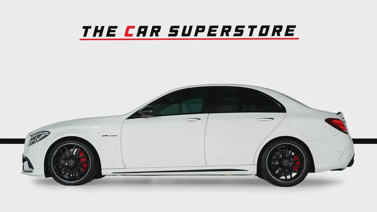 2017-MERCEDES BENZ C63 AMG-FULL SERVICE HISTORY-IMMACULATE CAR-4-4
