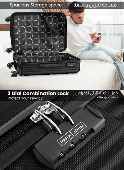 PARAJOHN Prisma Series Set of 3 Luggage-4