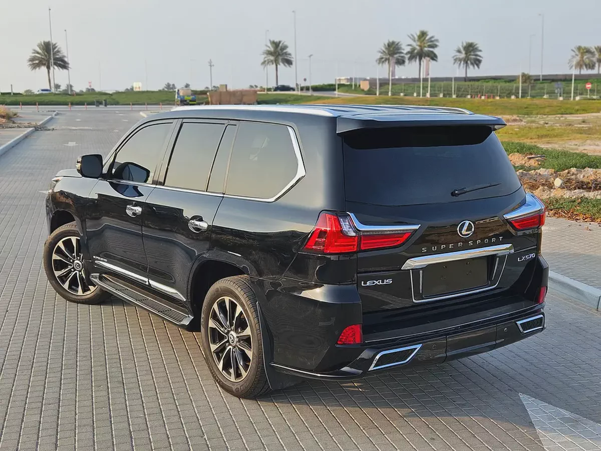 Lexus LX 570 2009 | GCC Specs | Facelift To 2023 Very Neat And Clean Car With Low KM Premium SUV-14-14