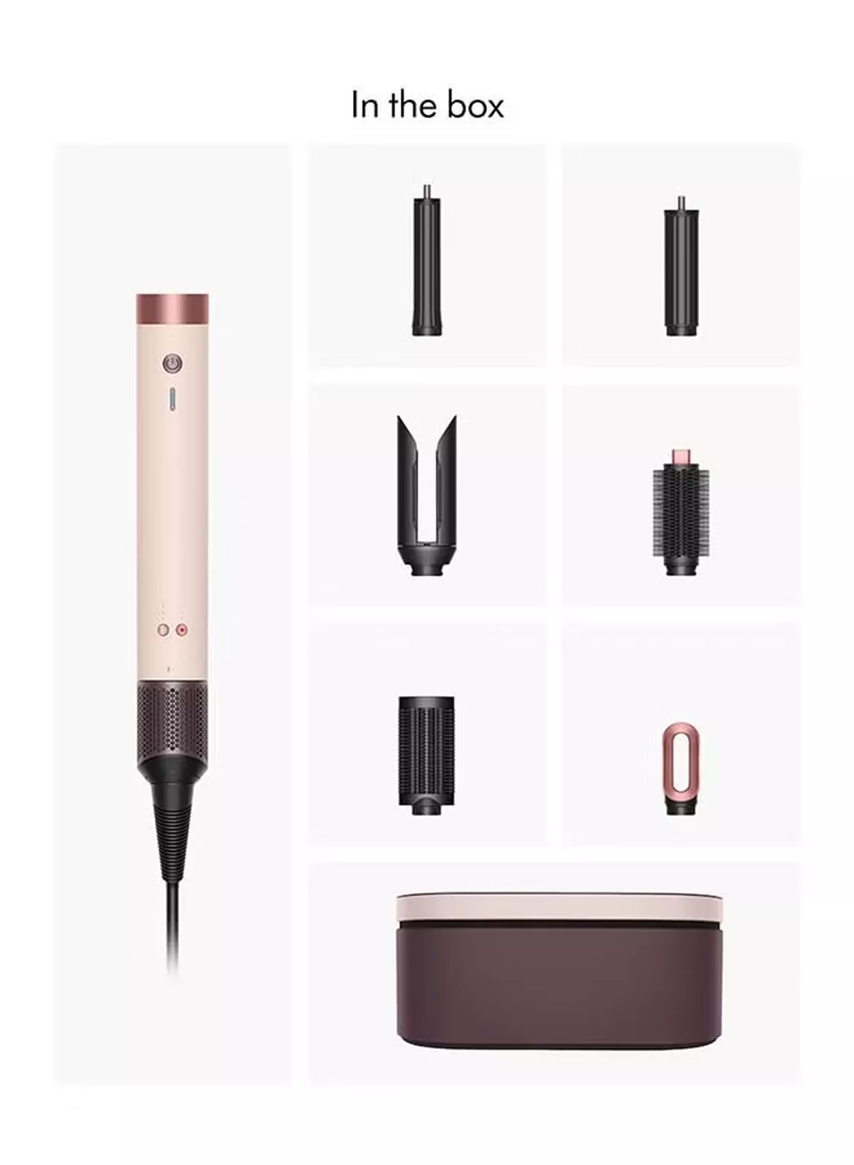 dyson Airwrap Co-anda2x multi-styler and dryer - Straight+Wavy (Ceramic Pink/ Rose Gold) Ceramic Pink/ Rose Gold-2-2