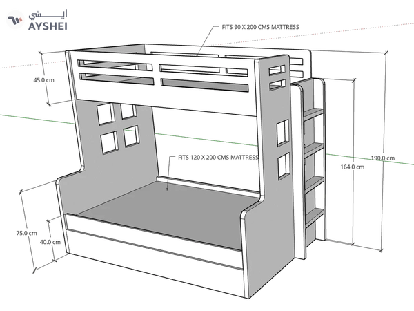 Nexa Bunk Bed