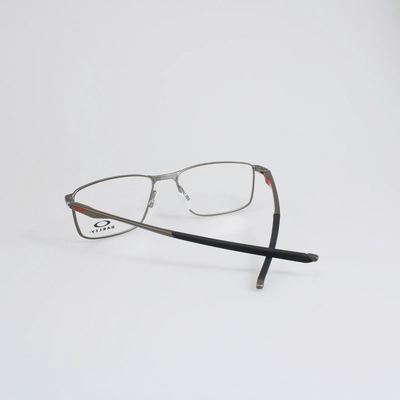 Oakley OX3217-0355 Satin Brushed Chrome 136 T Eyewear Women and Men-4