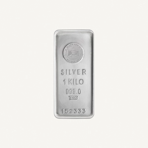 Emirates 1kg Pure Silver Bar 999 - 1 Kilogram - Variable Design