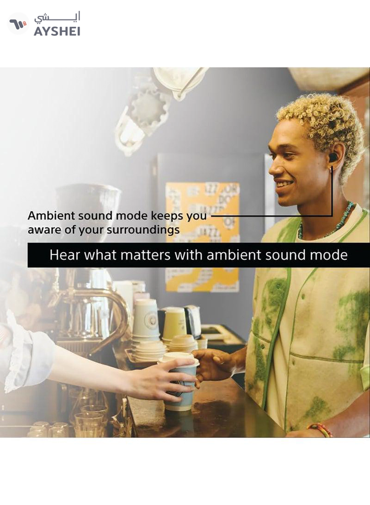 Sony WF-C510 Truly Wireless Earbuds, 22 hours battery life, Clearer hands-free calling, Multipoint Connection, Ambient Sound Mode, IPX4 Water Resistance Blue-6-6