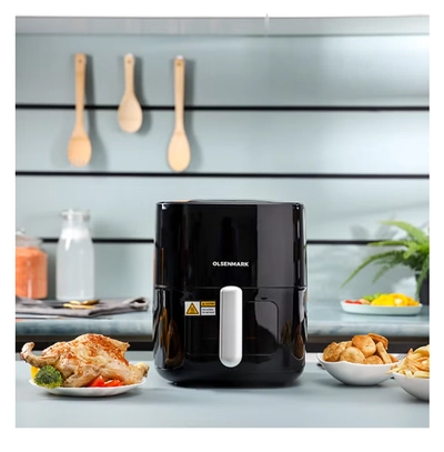 Olsenmark 6L Digital Air Fryer | LED Touchscreen Display-2