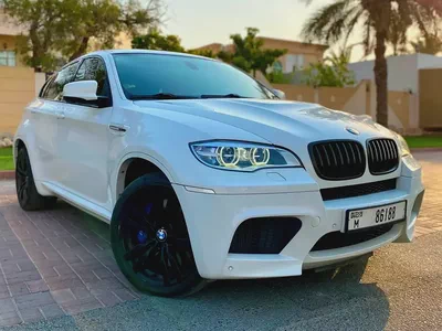 2014 BMW X6M  4.4L V8 555 HP || LOW MILEAGE || ACCIDENT FREE || GCC || CARPLAY TOUCH SCREEN-1
