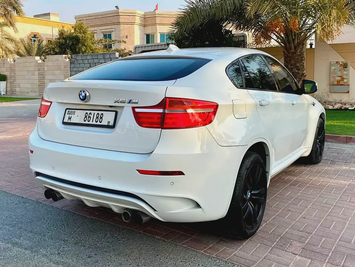 2014 BMW X6M  4.4L V8 555 HP || LOW MILEAGE || ACCIDENT FREE || GCC || CARPLAY TOUCH SCREEN-7-7