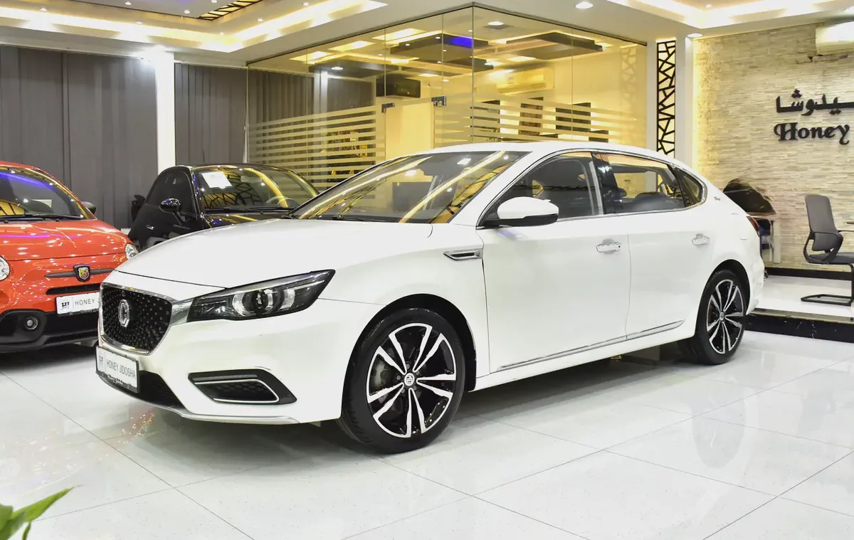 AED 491 EMi for 5Yrs | MG MG6 20T Trophy ( 2022 Model ) in White Color GCC Specs-1-1