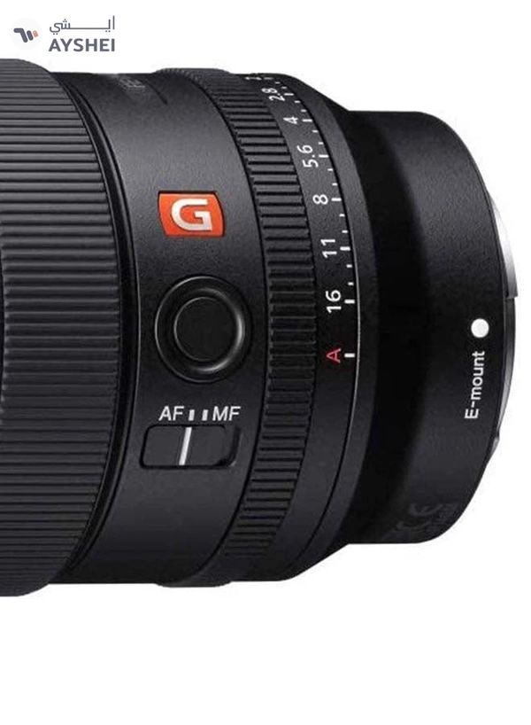 Sony Fe 24mm F1.4 gm Lens | Premium G Master Series Wide-Range Prime Lens | Sel24F14gm Black