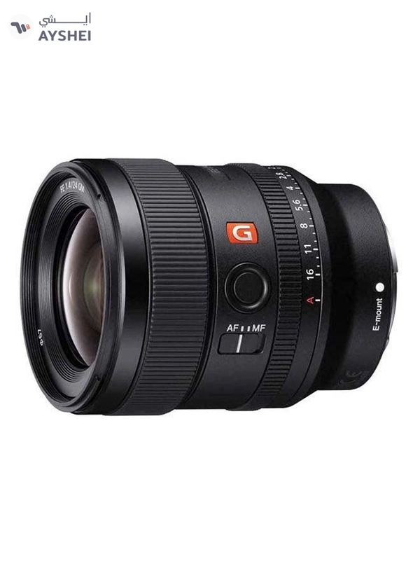 Sony Fe 24mm F1.4 gm Lens | Premium G Master Series Wide-Range Prime Lens | Sel24F14gm Black