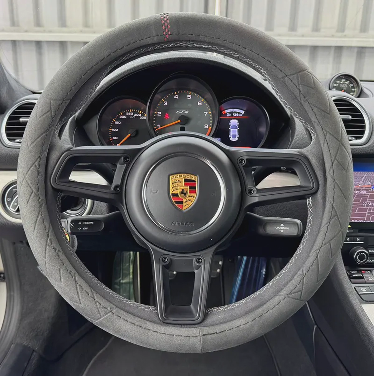 2020 Porsche Cayman GT4 | Low Mileage | GCC Spec | Al Nabooda warranty 2027-14-14